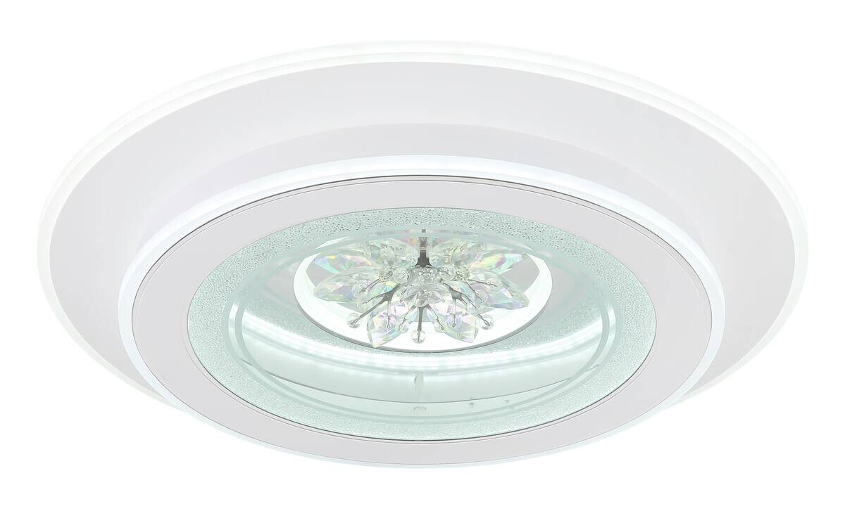 GLOBO LED-Deckenleuchte Suzie weiß Kunststoff H/D: ca. 6,5x46 cm