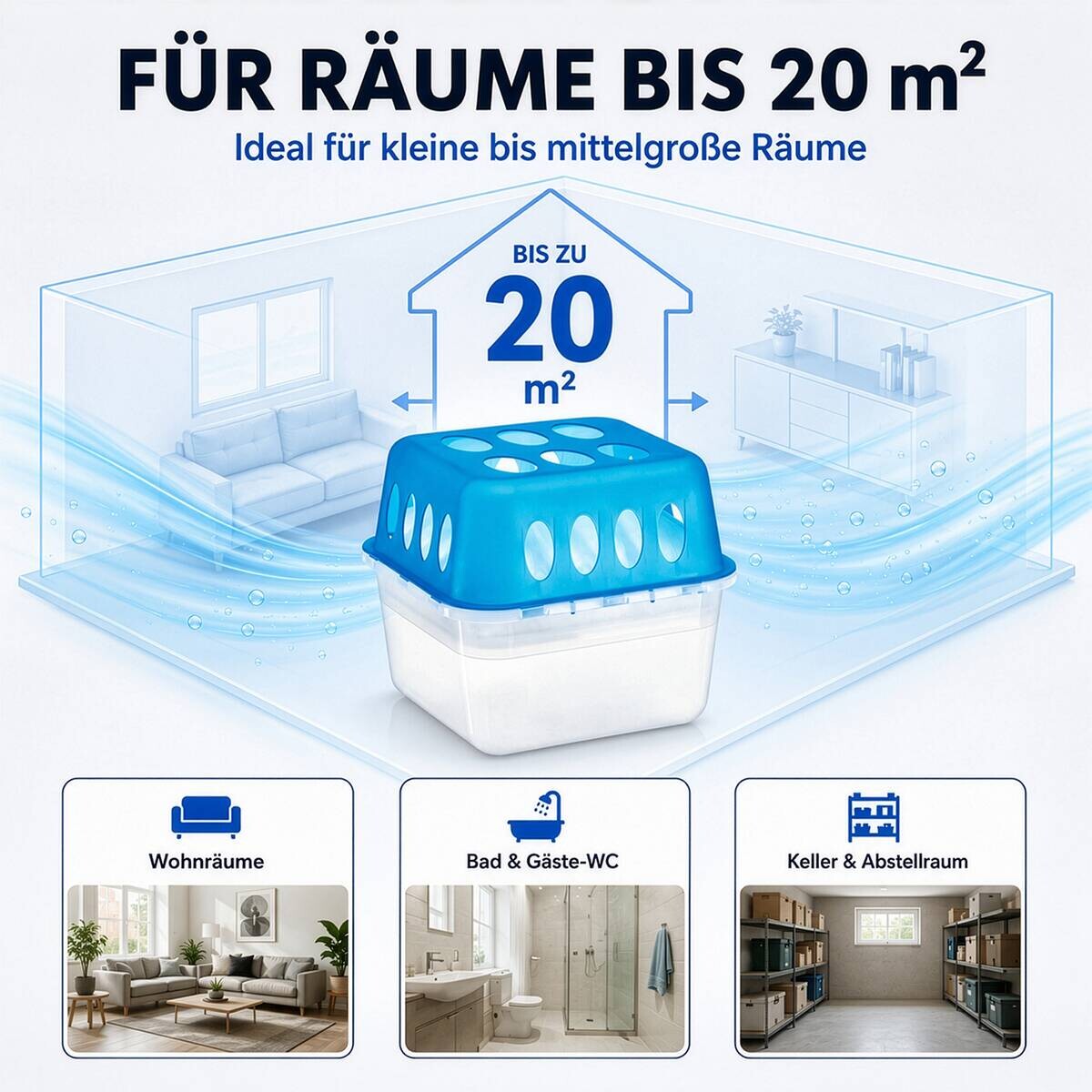 Luftentfeuchter 6 tlg.