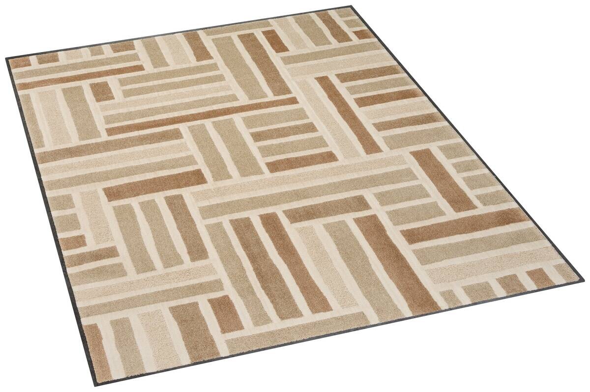 Webteppich Amore braun B/L: ca. 80x150 cm