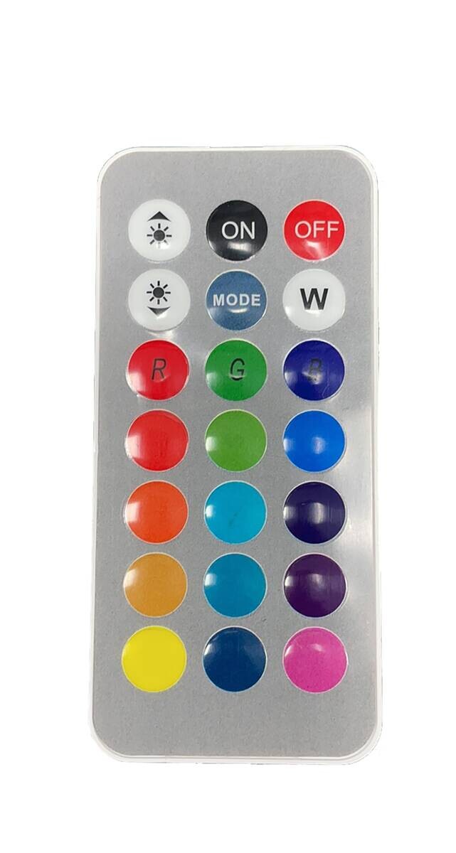 Blulaxa LED-Leuchtmittel Kerze RGB + CW dimmbar mit Fernbedienung 51174 E14