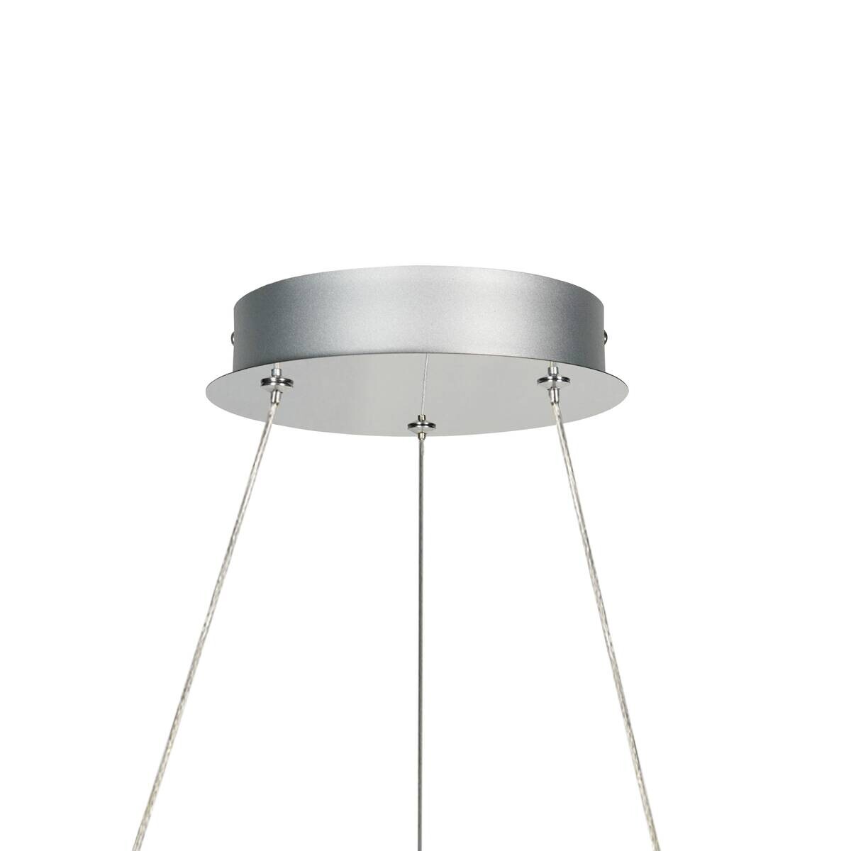 POCOline LED-Pendelleuchte Giorgia Chrom Acryl Metall H/D: ca. 120x45 cm