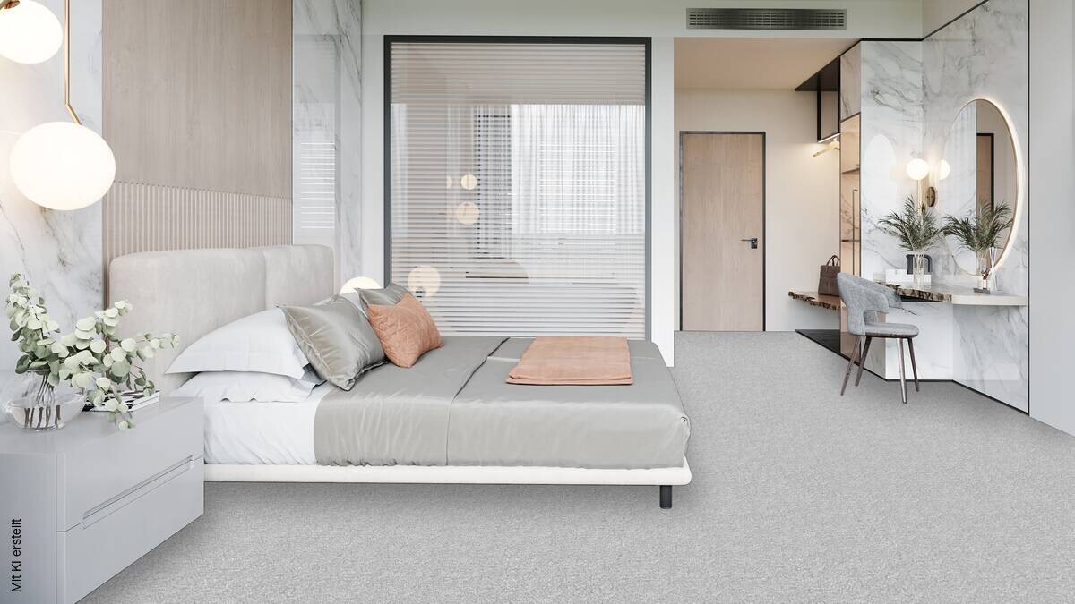 Teppichboden Sobrado silber B: ca. 400 cm pro m²