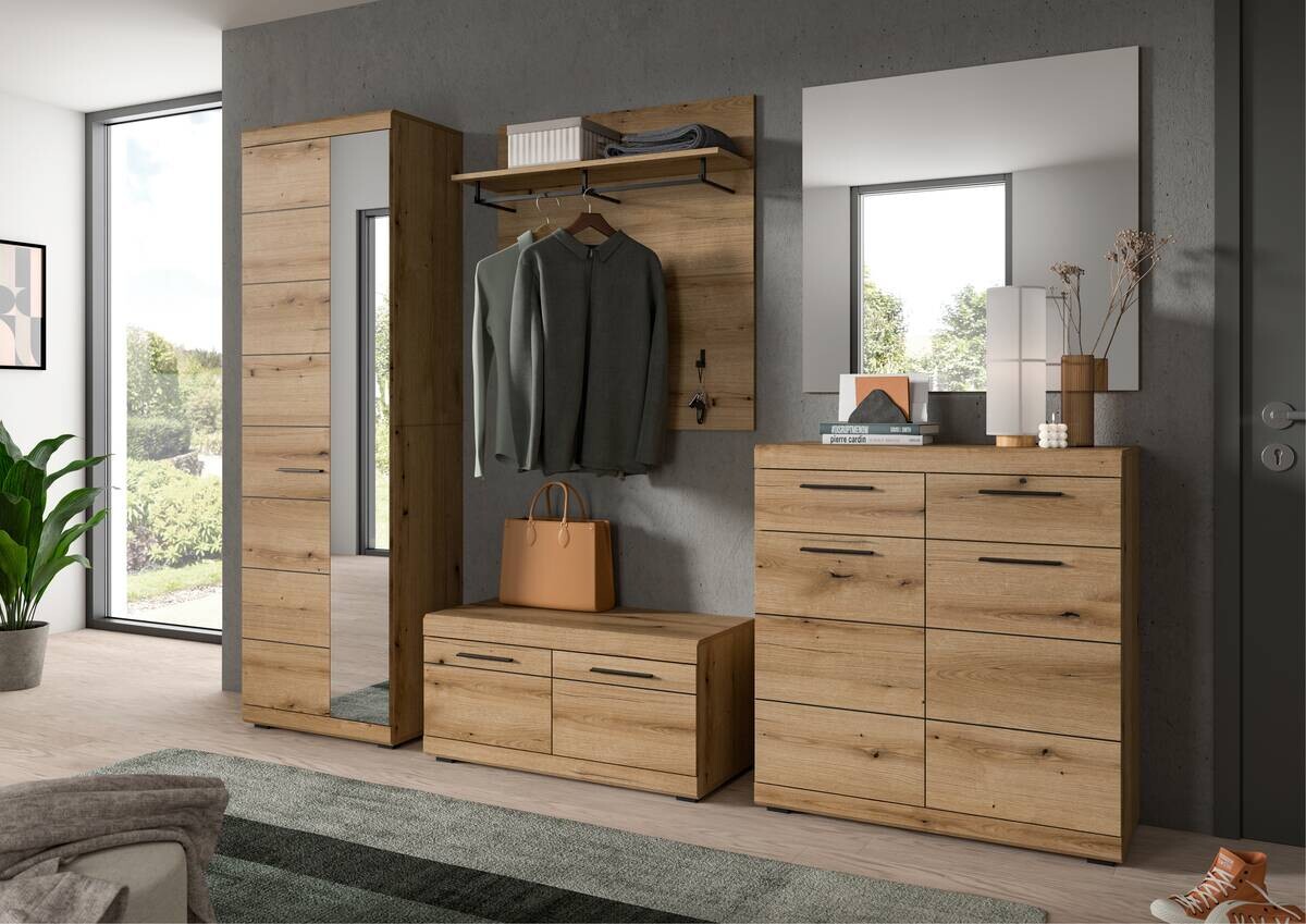 Garderobe SCOUT Evoke Oak Nachbildung B/H/T: ca. 272x197x40 cm