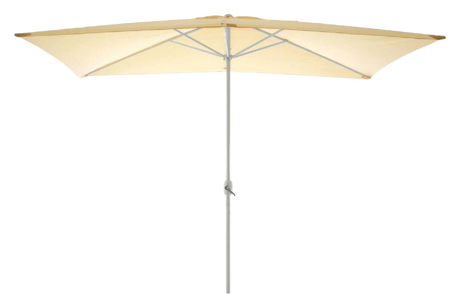 VCM Sonnenschirm champagner Polyester-Mischgewebe B/H/L: ca. 200x235x300 cm