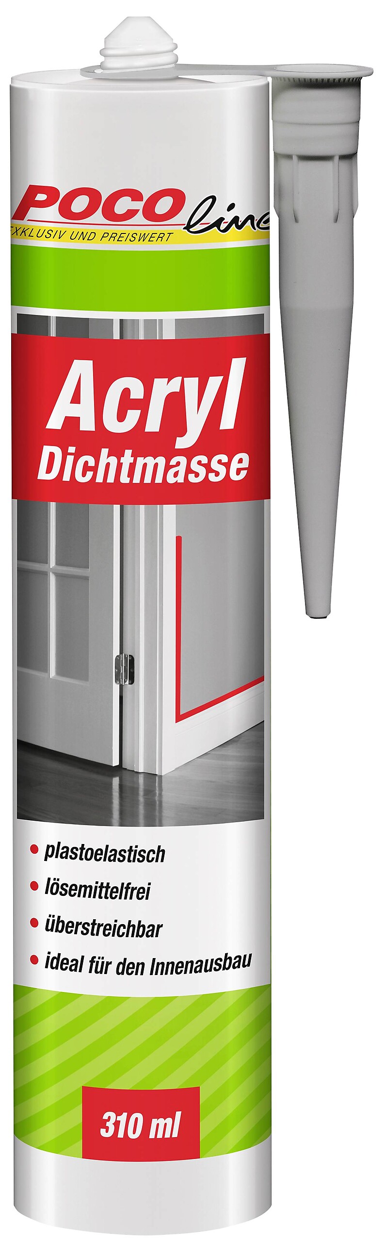 POCOline Acryl Fugendicht grau ca. 0,31 l