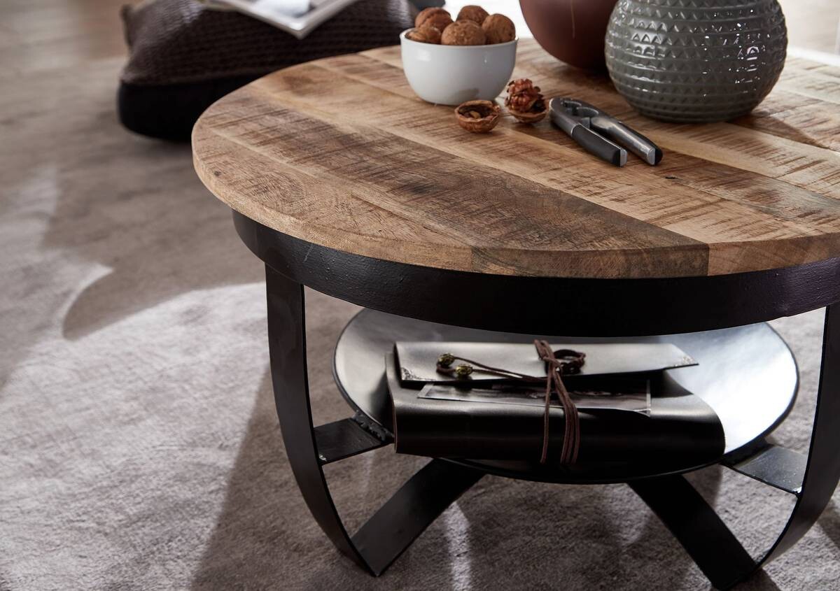 Wohnling Couchtisch schwarz B/H/T: ca. 0x34x0 cm