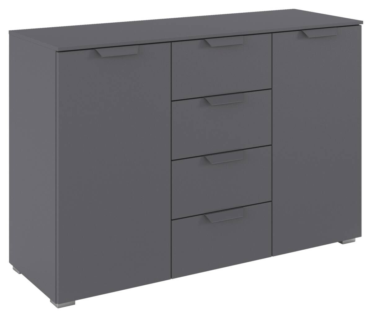 Kommode Aditio grau B/H/T: ca. 120x81x42 cm