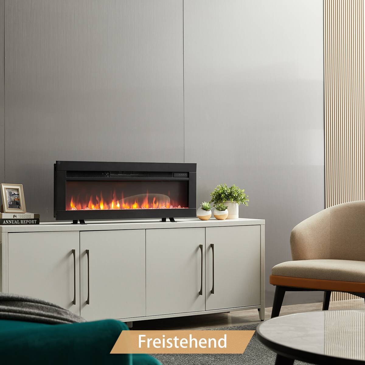 Balderia Elektrischer-Kamin Agnes 36 B/H/T: ca. 86x30,8x10,5 cm ca. 2000 W