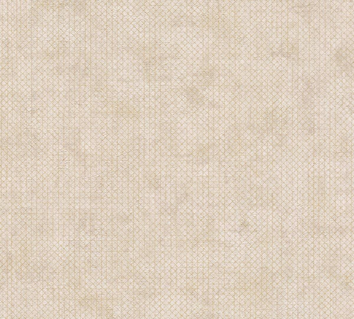 A.S.Creation Vliestapete beige gold silber B/H/D: ca. 53x1005x8,6 cm