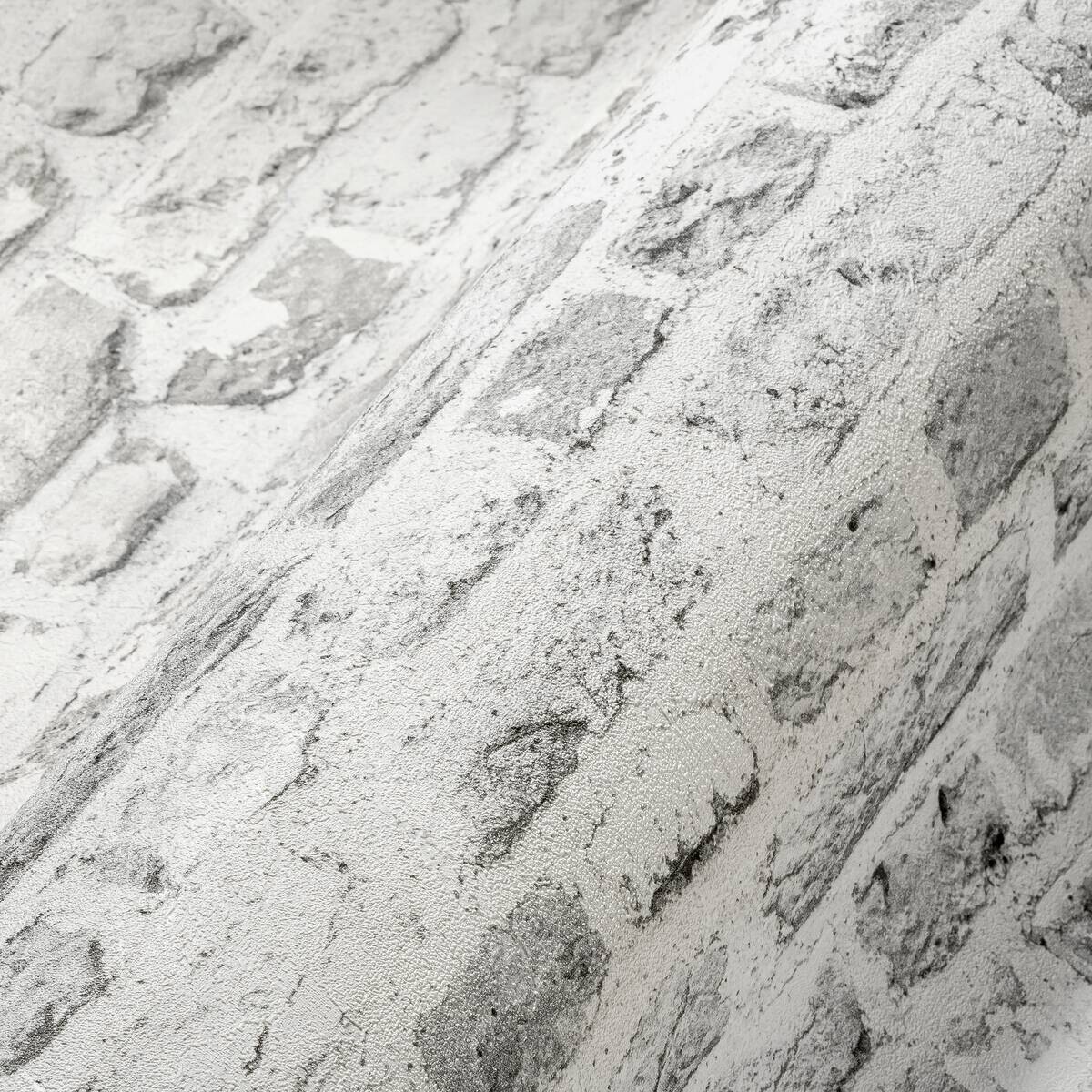 A.S.Creation Vliestapete weiß B/H/D: ca. 53x1005x8,7 cm