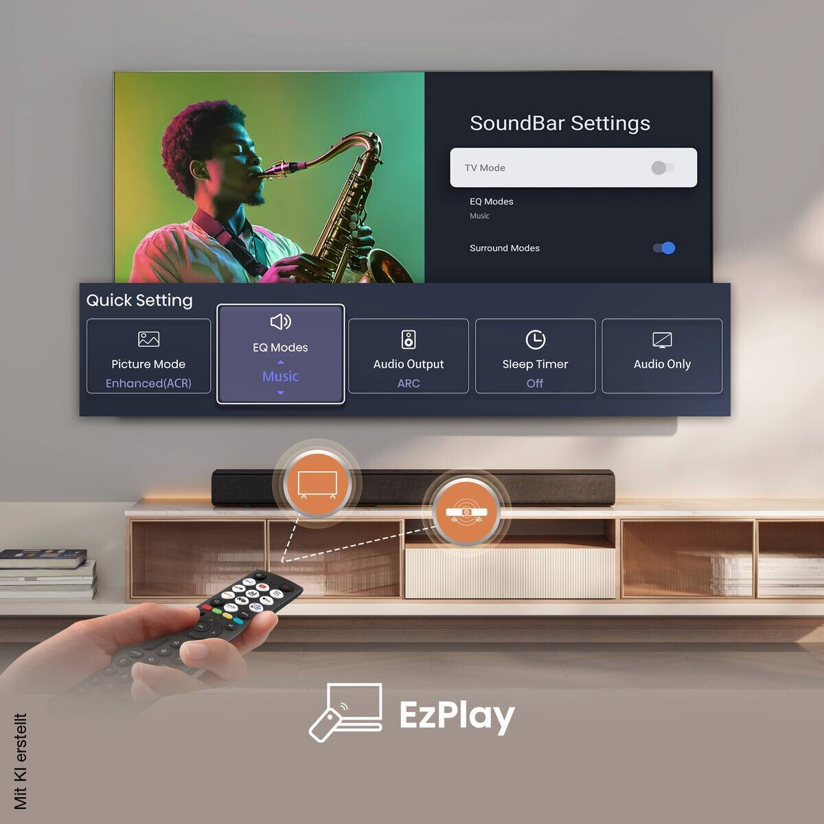 Hisense Soundbar HS1000 schwarz