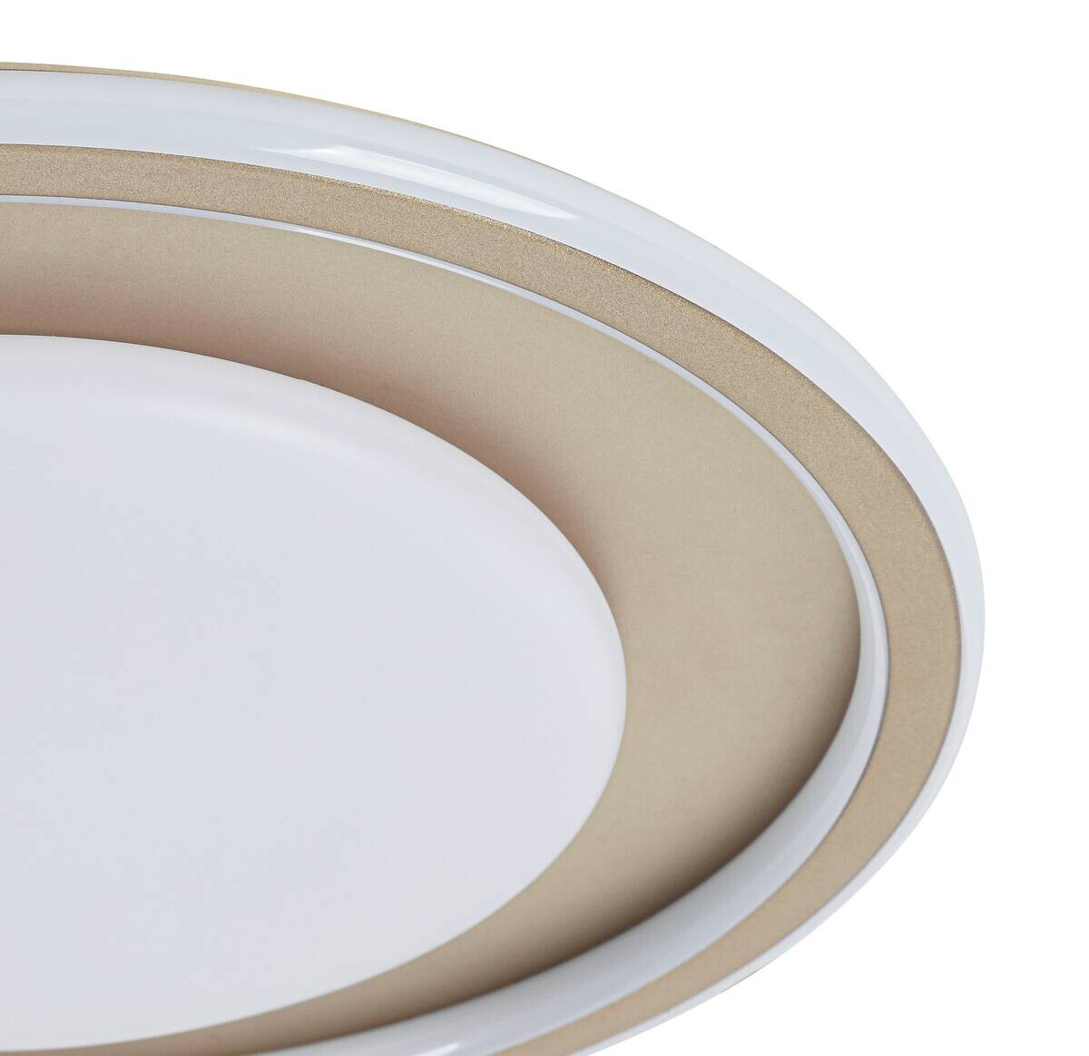 Nolo LED-Deckenleuchte champagner Metall H/D: ca. 7x40 cm