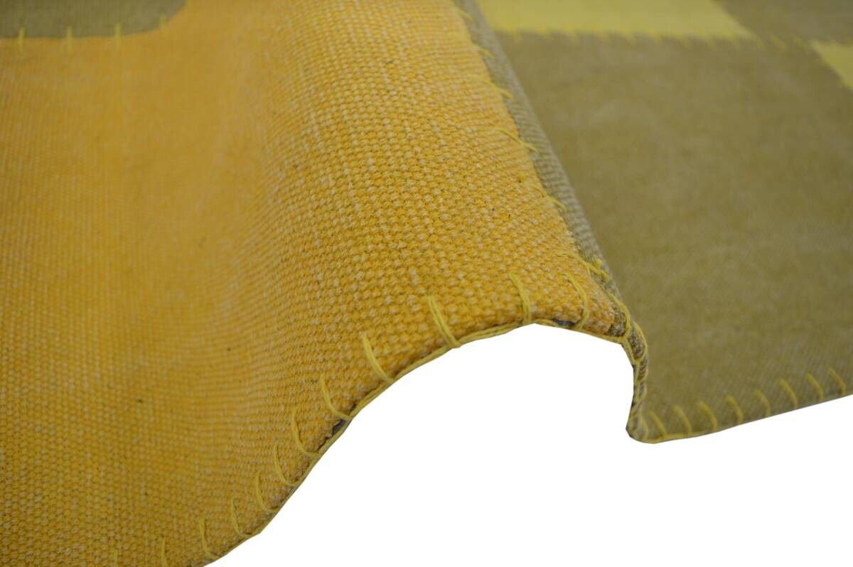 Kayoom Kurzflorteppich Lyrical 110 gelb B/L: ca. 160x230 cm