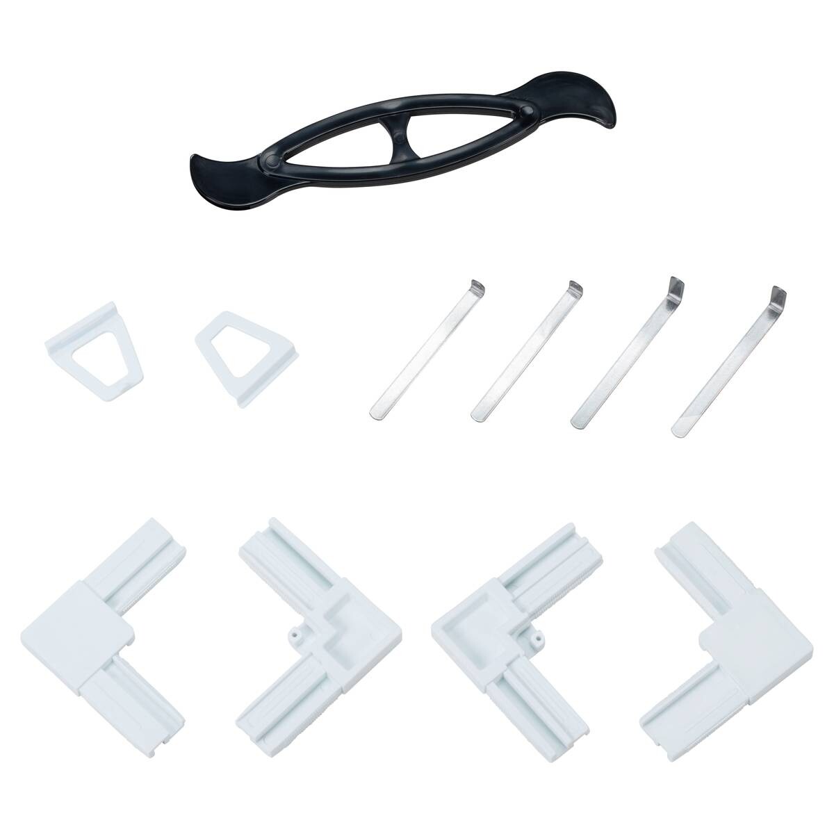 Fliegengitter weiß B/L: ca. 100x120 cm