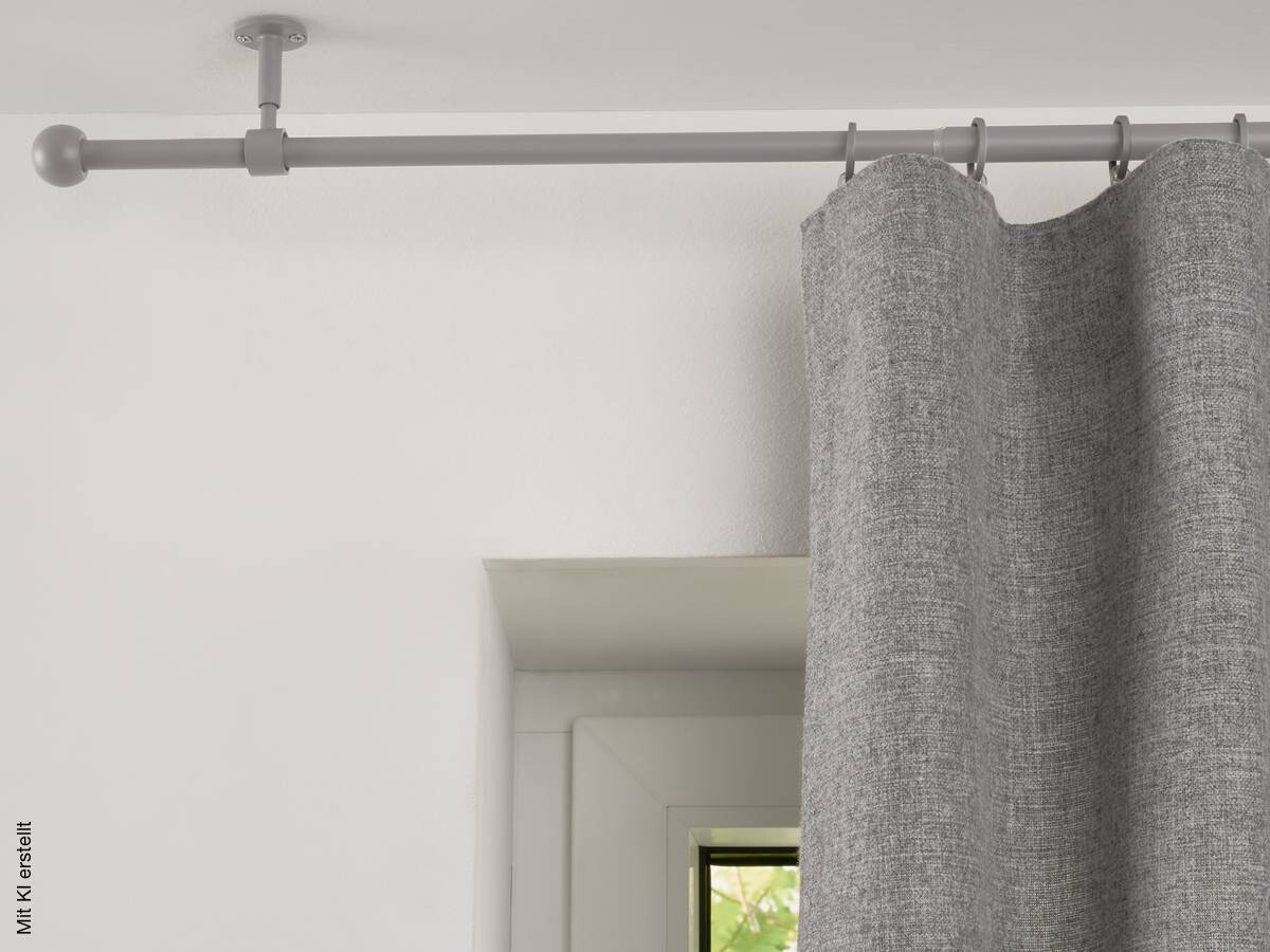 ondeco Stilgarnituren Cool-Gray Metall L: ca. 400 cm ausziehbar von ca. 210 bis 400 cm 1.0 Läufe