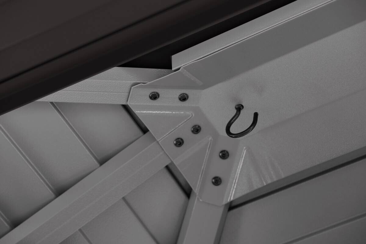 Sojag Pavillon Maui braun Aluminium B/H/L: ca. 178x278x243 cm