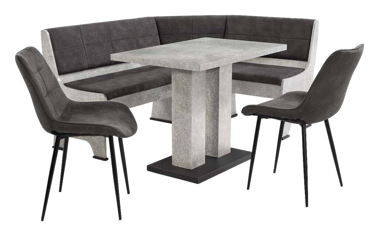 Eckbankgruppe Beton B/T: ca. 100x65 cm