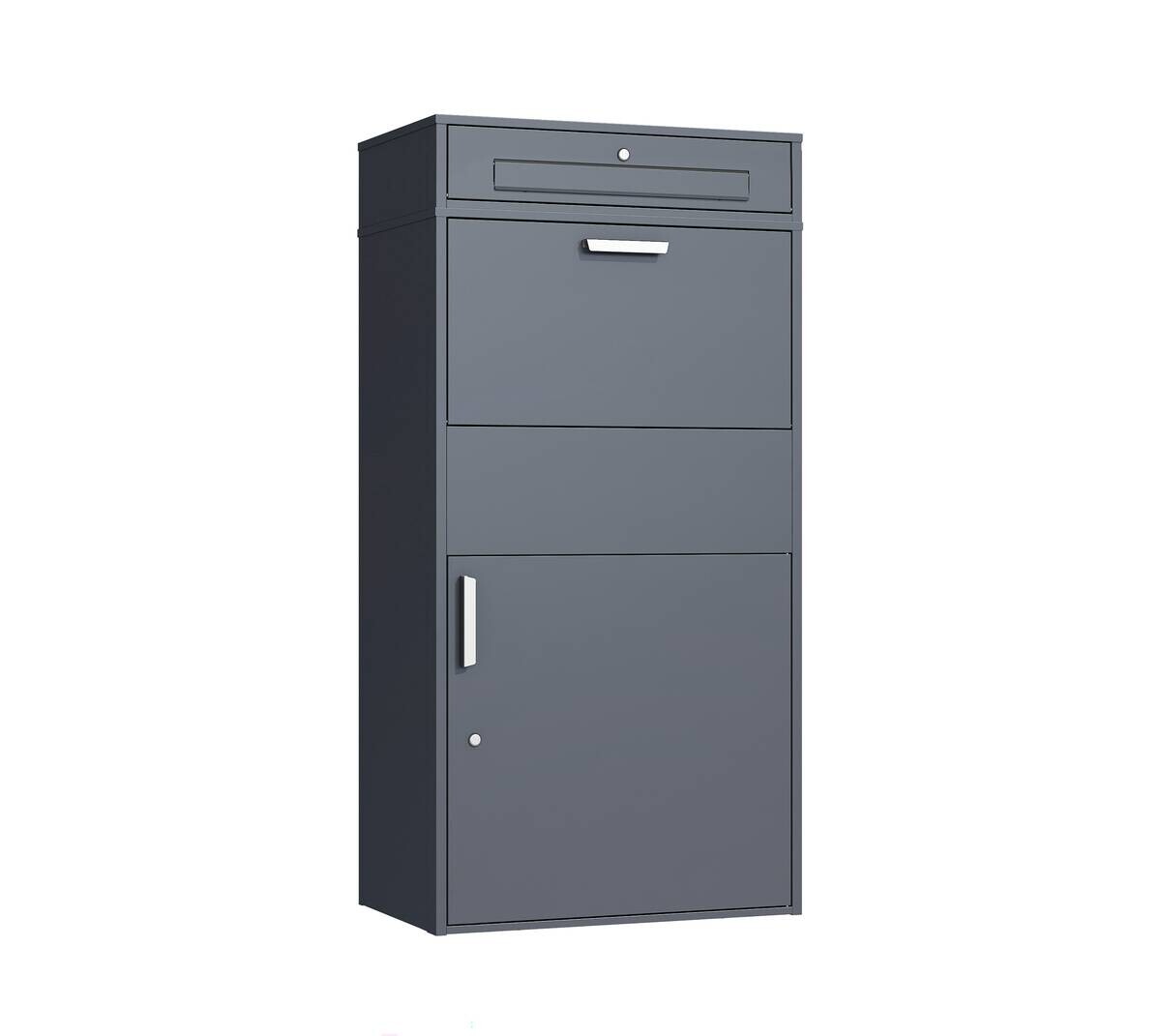 Westmann Paketbox Pavo anthrazit B/H/L: ca. 72x128x45 cm