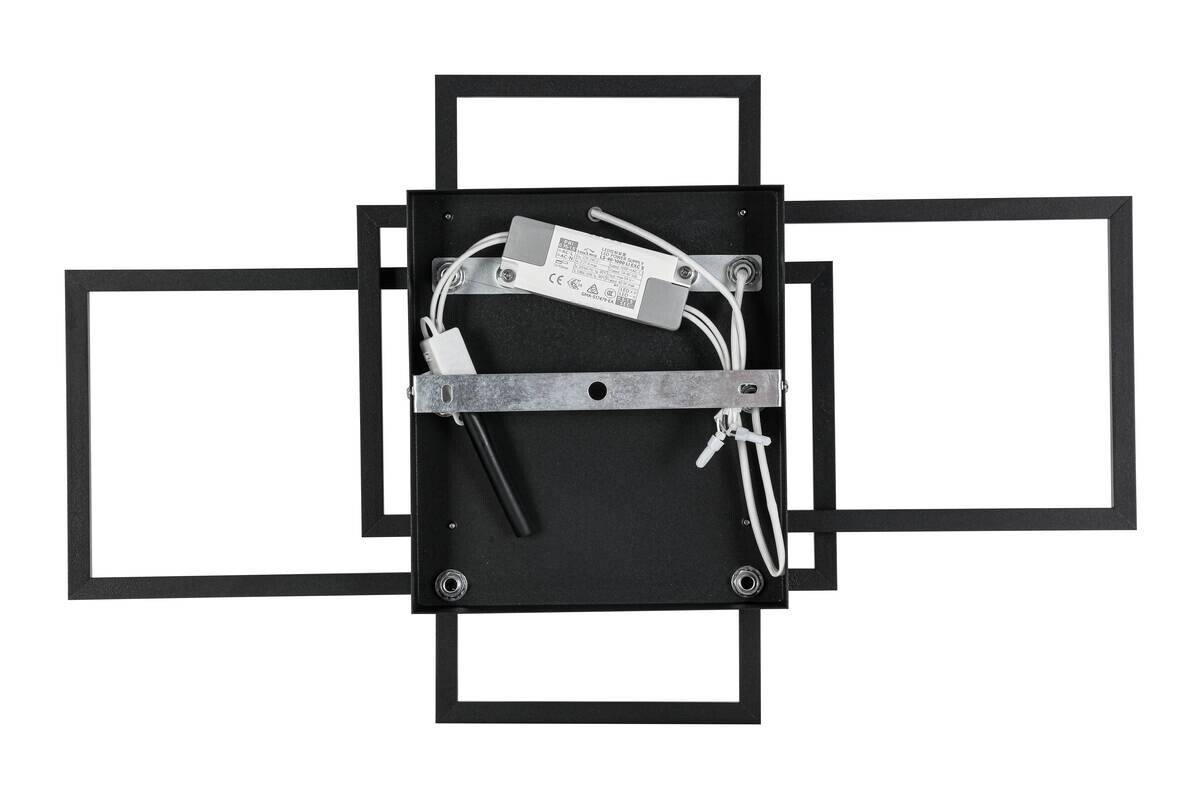 Nolo LED-Deckenleuchte Twin B/H/L: ca. 58x9,1x36 cm