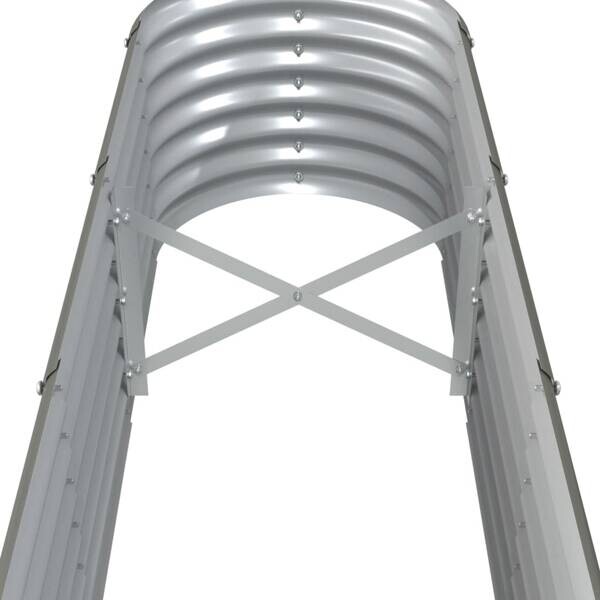 Hochbeet grau Stahl B/H/L: ca. 332x36x332 cm