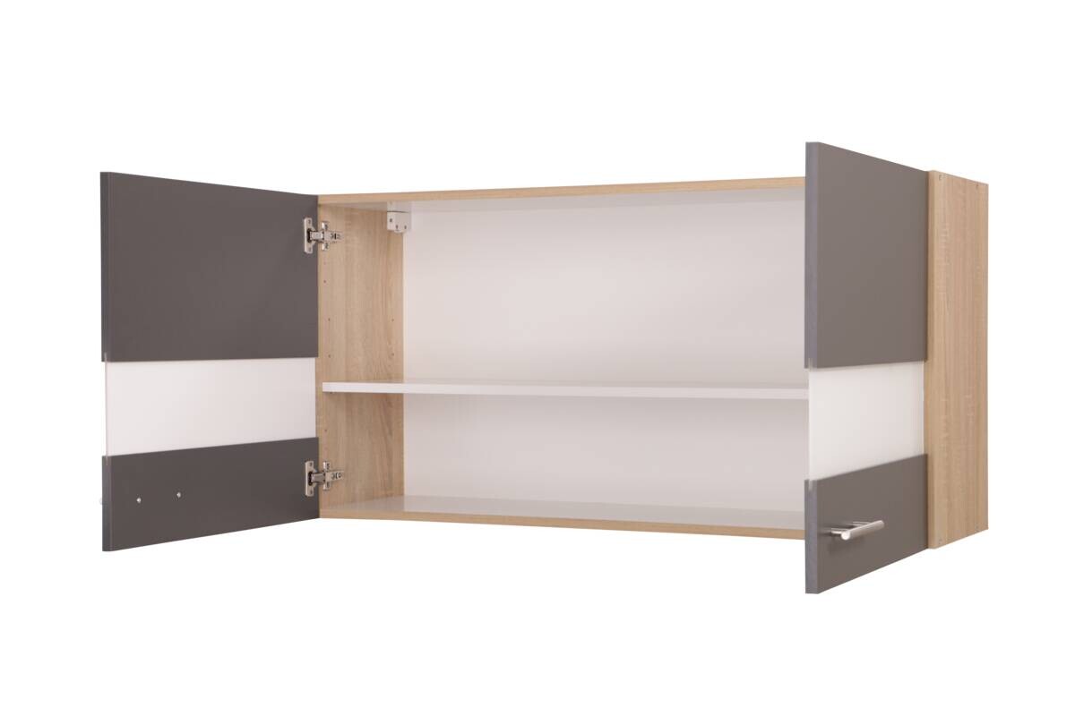 Hängeschrank Merle grau B/H/T: ca. 110x56x35 cm