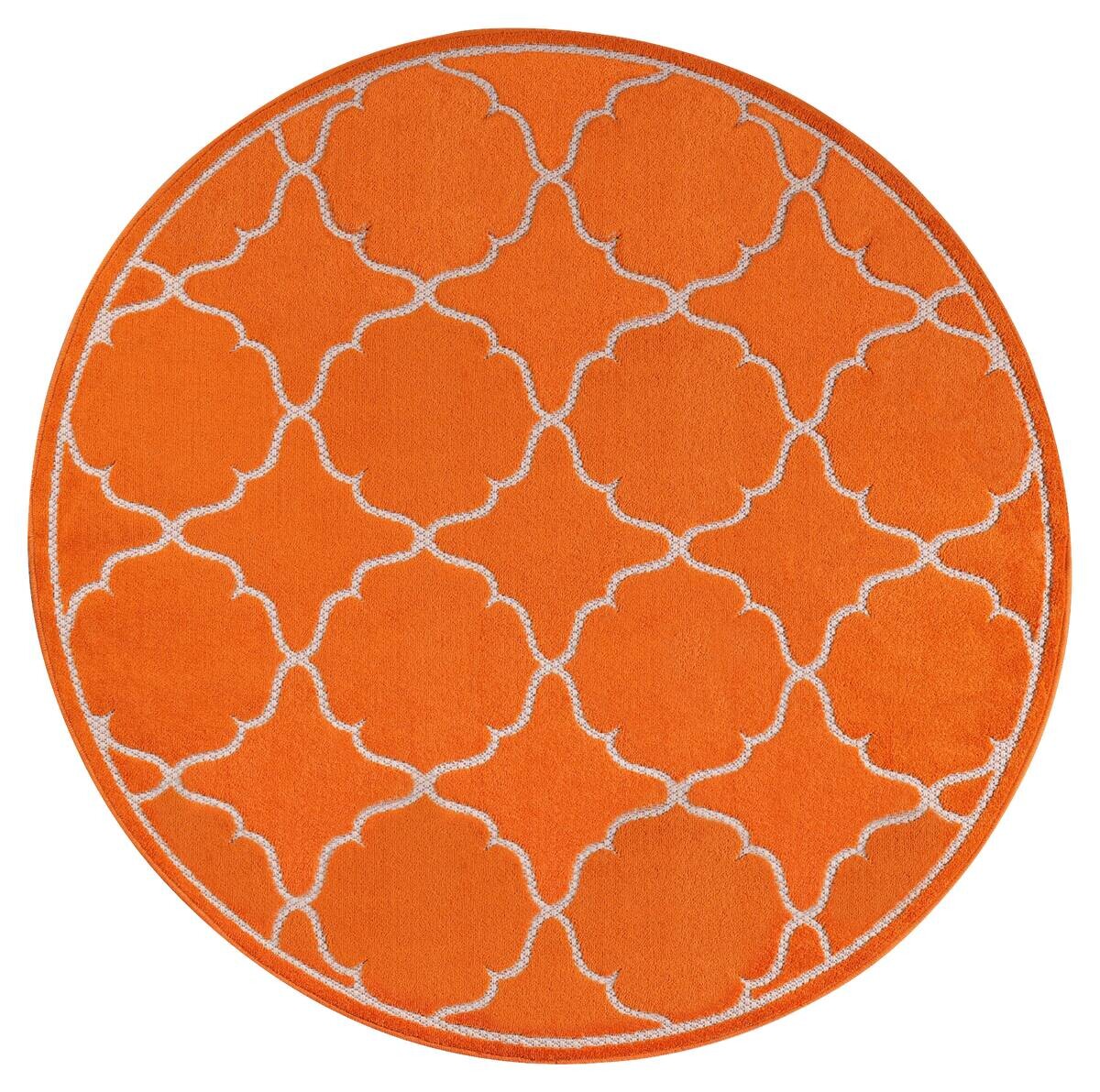 Sanat Outdoorteppich BERLIN orange B/L: ca. 200x200 cm