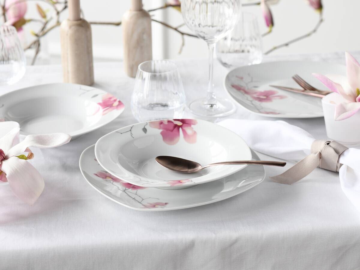 CreaTable Tafelservice Amelie multicolor Porzellan 12 tlg.