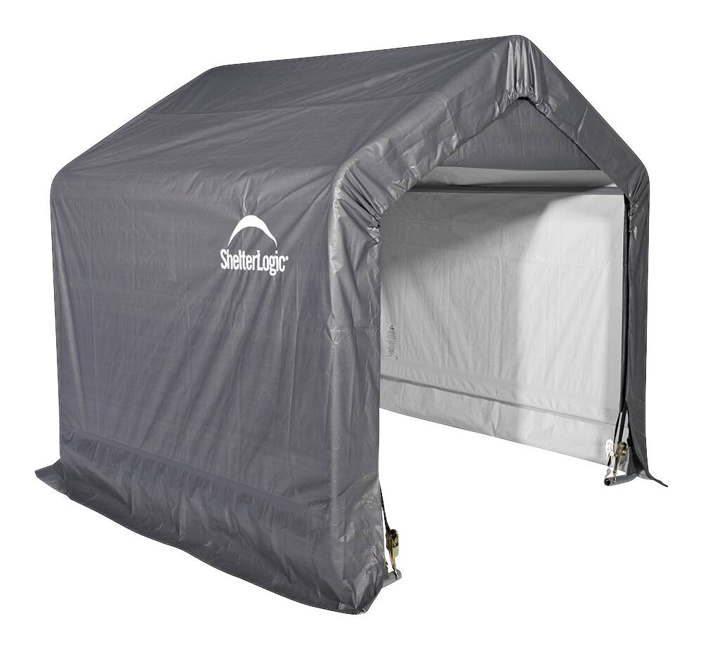 ShelterLogic Gartenhaus Shed-in-a-Box grau B/H/T: ca. 180x183x196 cm