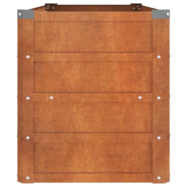 Hochbeet braun Stahl B/H/L: ca. 45x100x40 cm