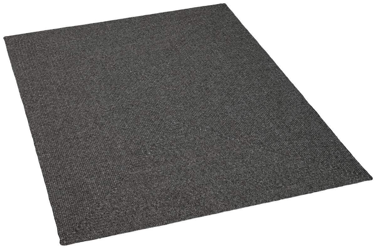 Flechtteppich Pudong anthrazit B/L: ca. 120x160 cm