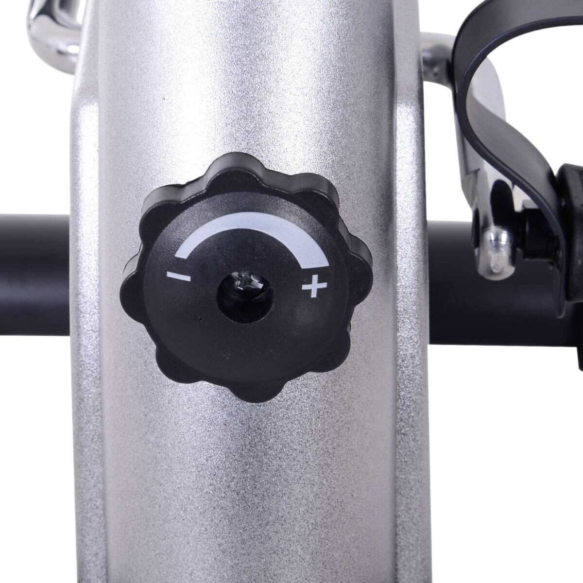 HOMCOM Pedaltrainer silber Metall B/H/T: ca. 39x31x40 cm