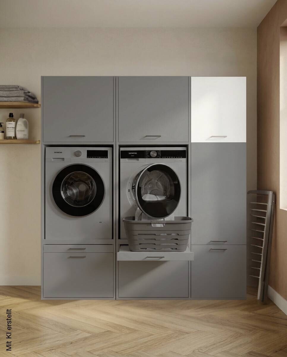Washcab Aufsatzschrank WCSM058 weiß B/H/T: ca. 50x58x67,5 cm