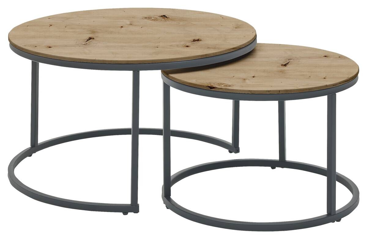 Couchtisch Gino 2 Eiche Artisan Nachbildung