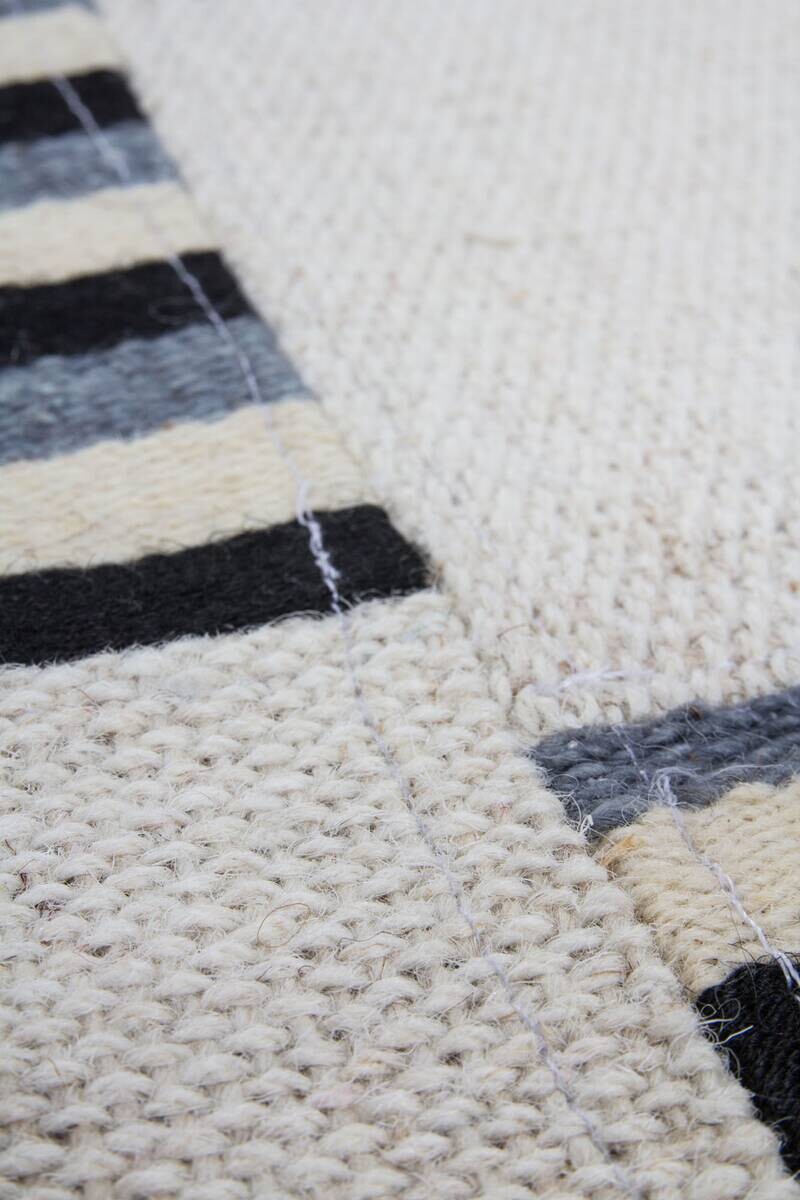 Kayoom Flachgewebeteppich Liana 212 creme B/H/L: ca. 160x1x230 cm