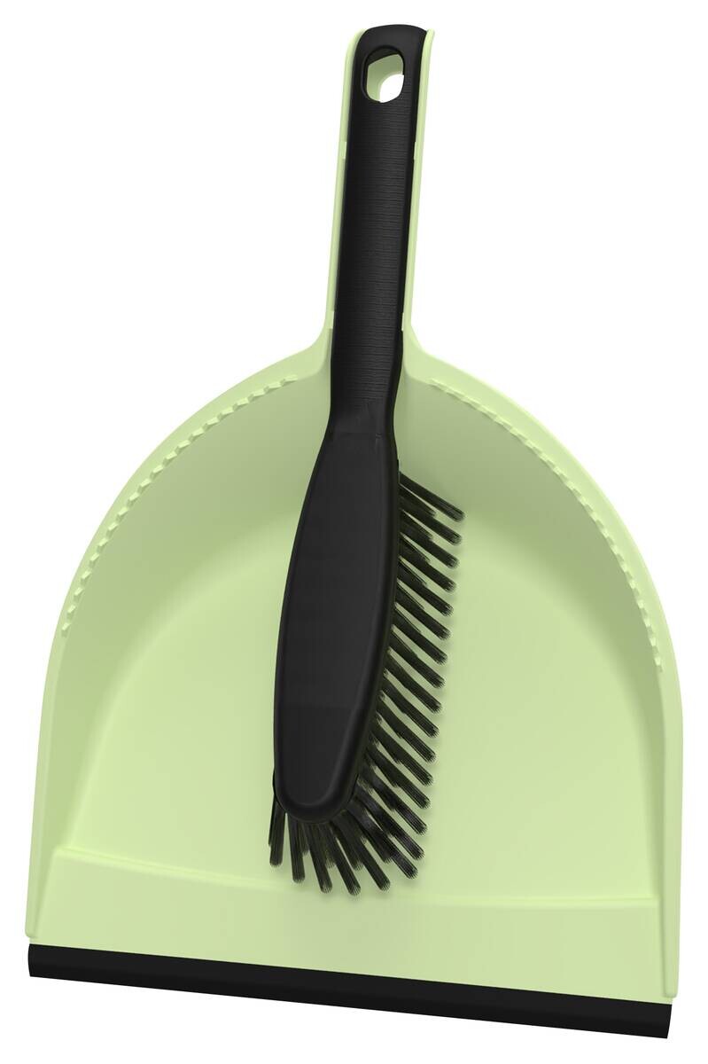 Kehrgarnitur grün B/H/L: ca. 22x9x31 cm