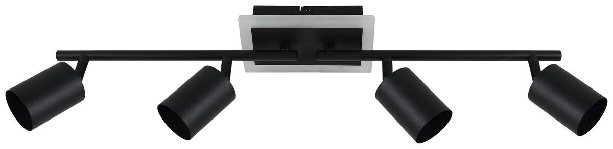 POCOline Spotbalken Akshan schwarz Metall B/H: ca. 73x10 cm 4 Brennstellen