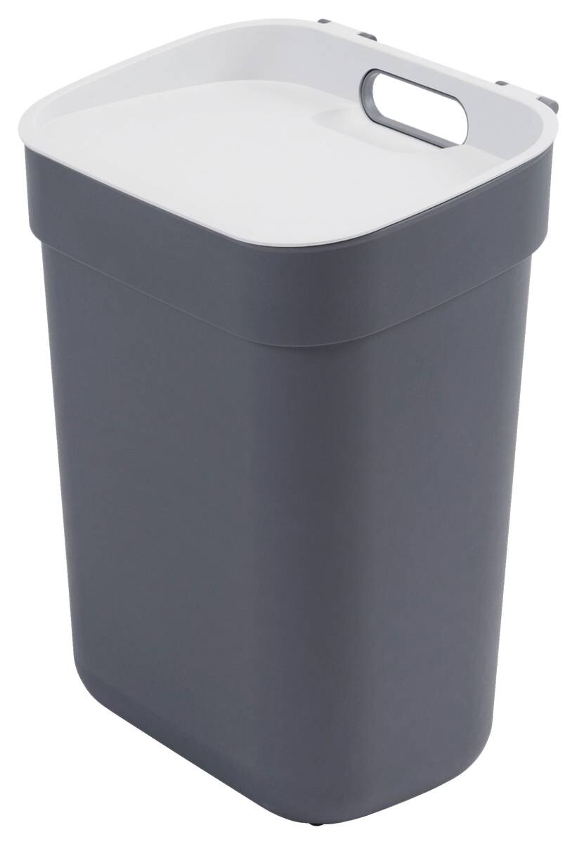 Curver Abfalleimer dunkelgrau B/H/L: ca. 18,6x32,9x25 cm