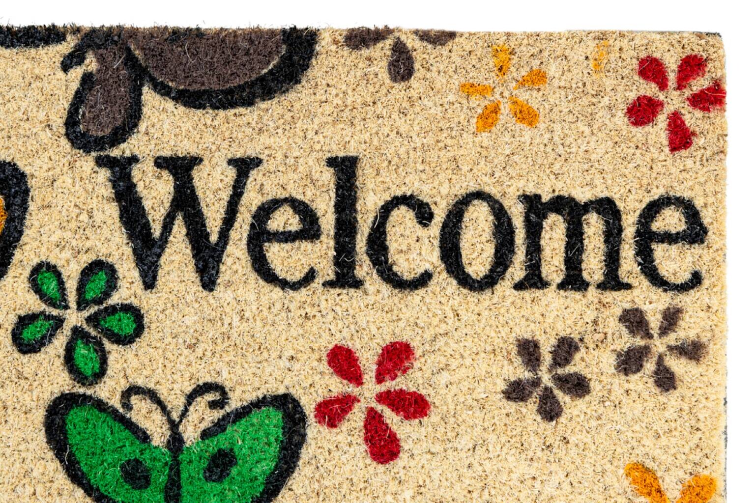 Fußmatte Kokos Butterfly