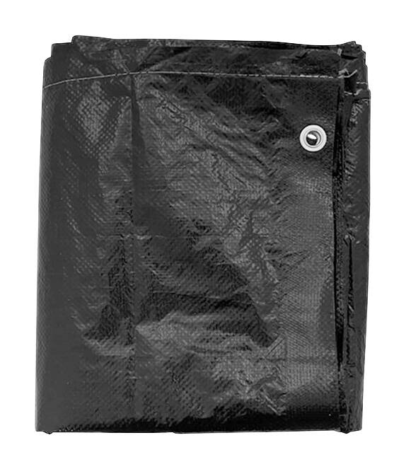 vidaXL Gartenmöbel-Abdeckung schwarz Aluminium B/H/L: ca. 250x90x250 cm