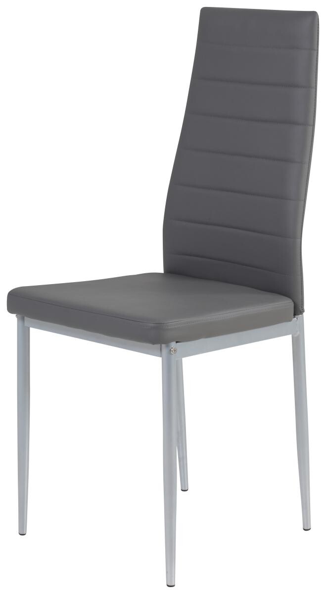 Stuhl Simone grau B/H/T: ca. 42x98x44 cm