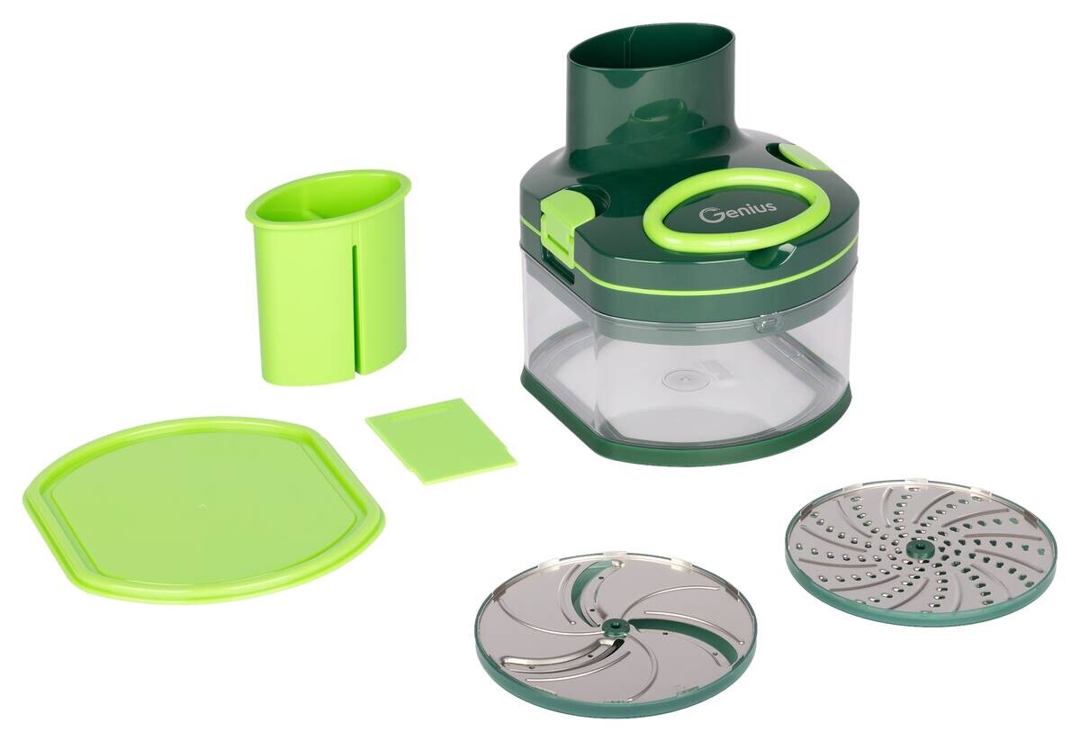 Haushaltshelfer grün Kunststoff