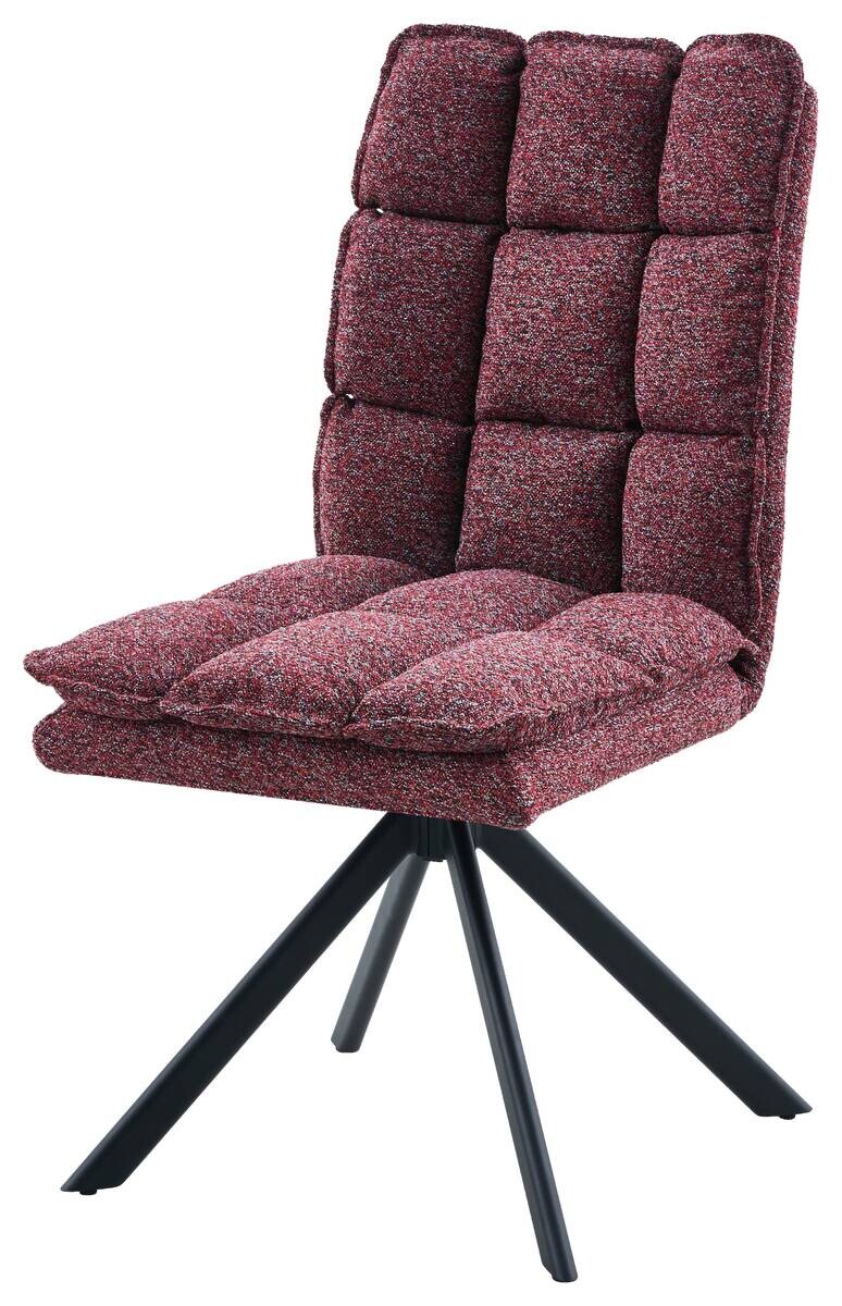 Stuhl Stacy rot B/H/T: ca. 48x94x65,5 cm