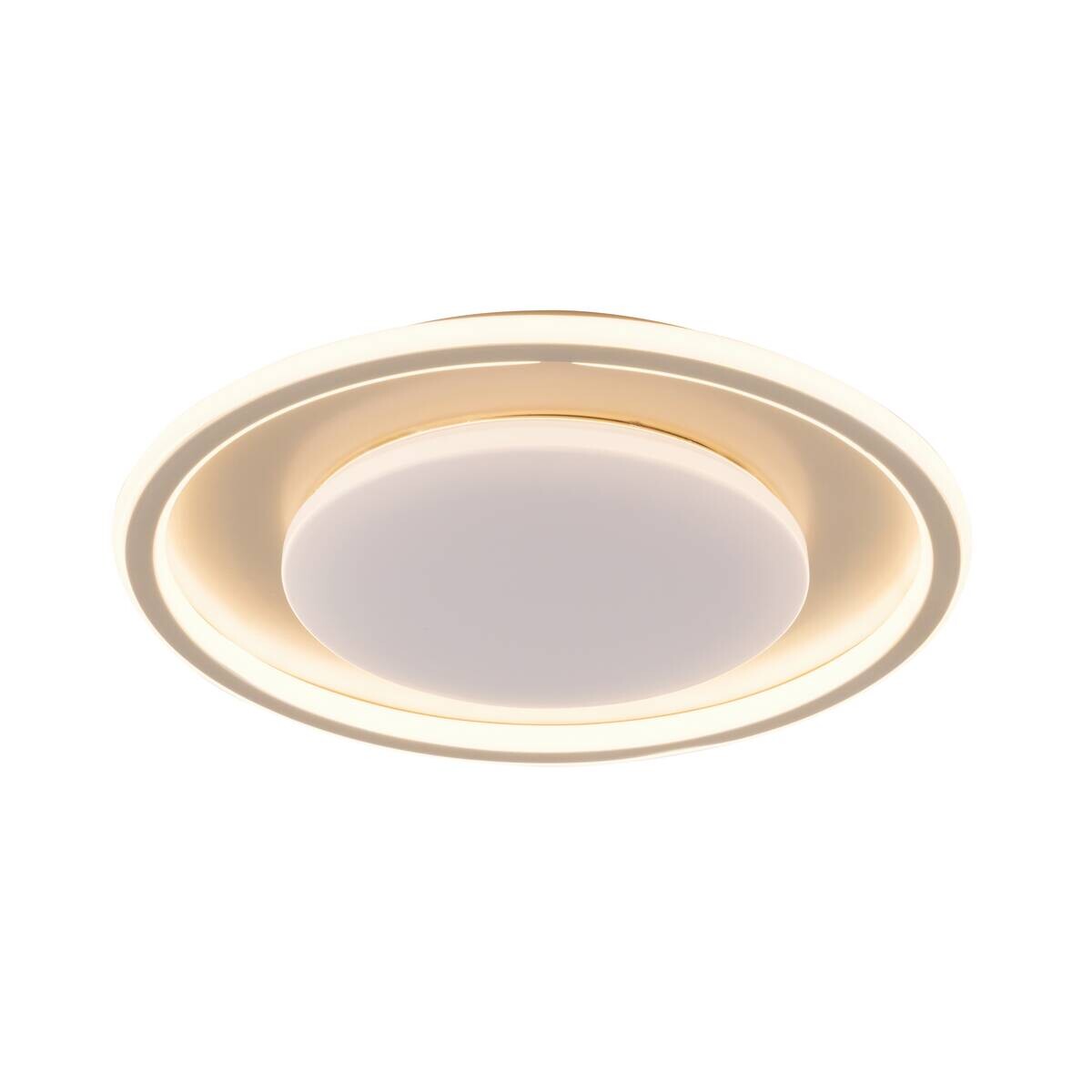 Nolo LED-Deckenleuchte champagner Metall H/D: ca. 7x40 cm