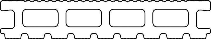 Kovalex WPC-Terrassendielen Komplettset braun B/L: ca. 300x300 cm