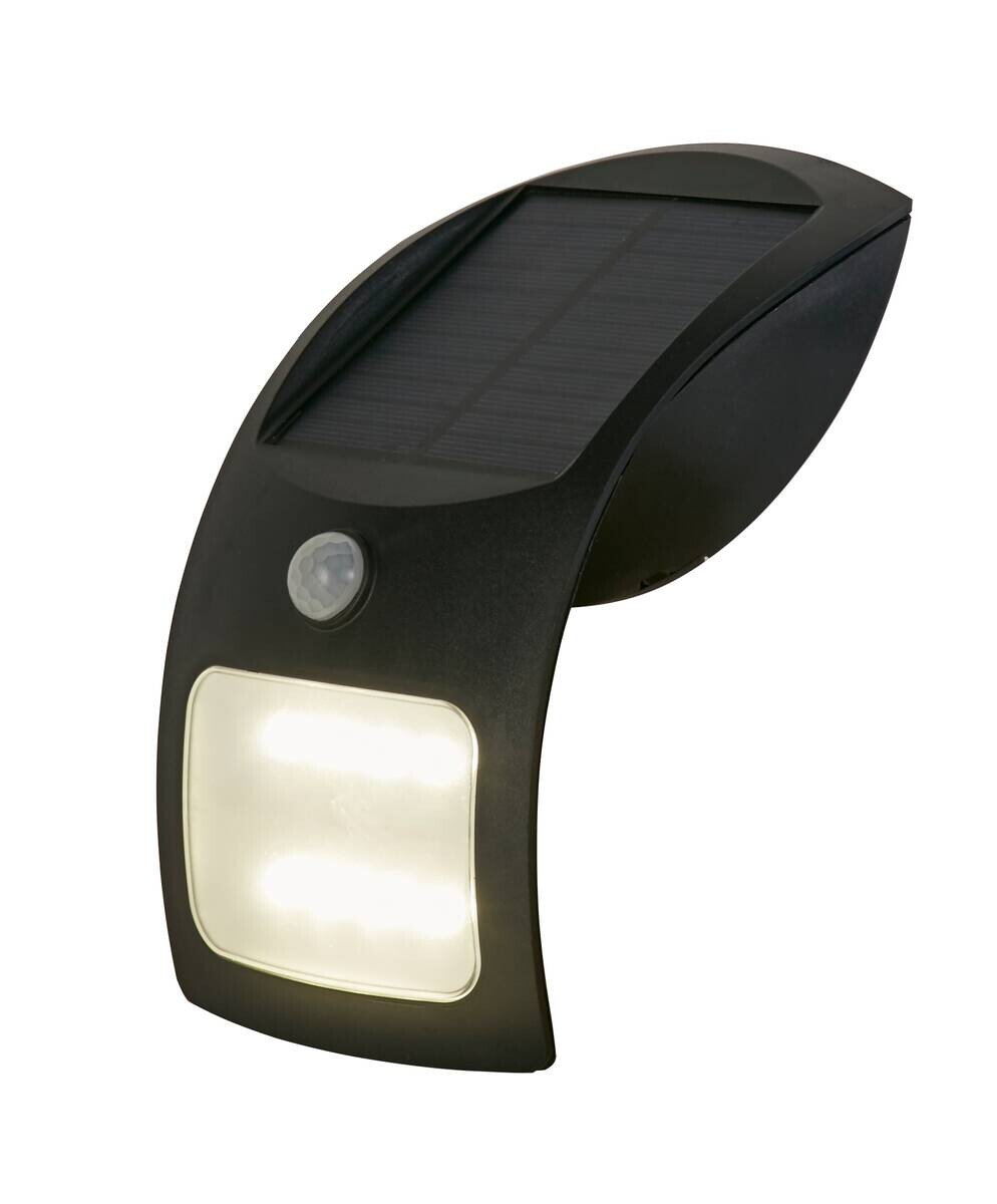 LED-Außenwandleuchte schwarz B/H/T: ca. 11,6x20x6 cm