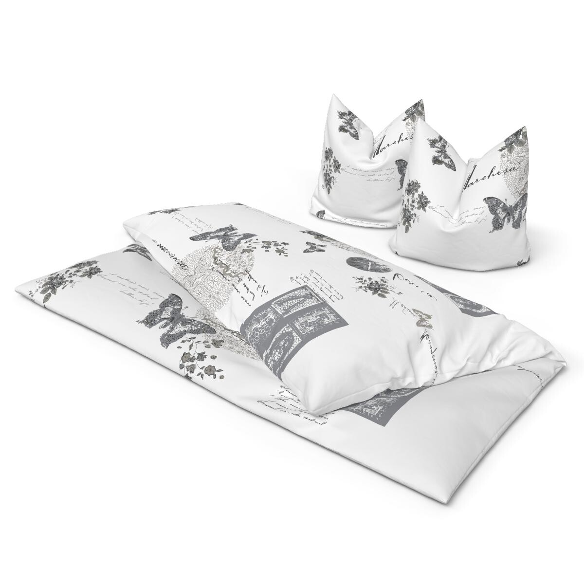 Baumwoll Bettwäsche Fleur Renforce