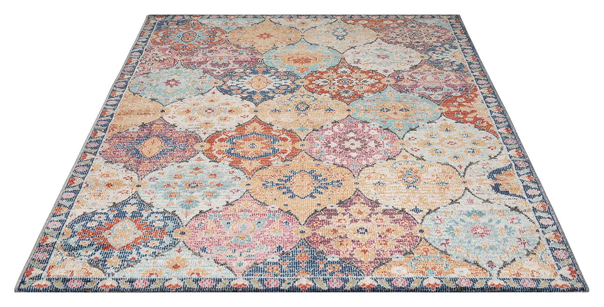 Outdoorteppich Salsa Outdoor mehrfarbig B/H/L: ca. 160x16x230 cm