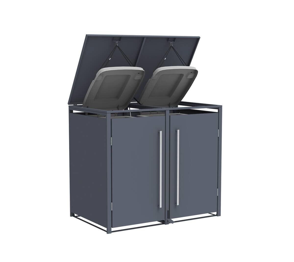 Westmann Mülltonnenbox Pedura anthrazit B/H/L: ca. 132x116x80 cm