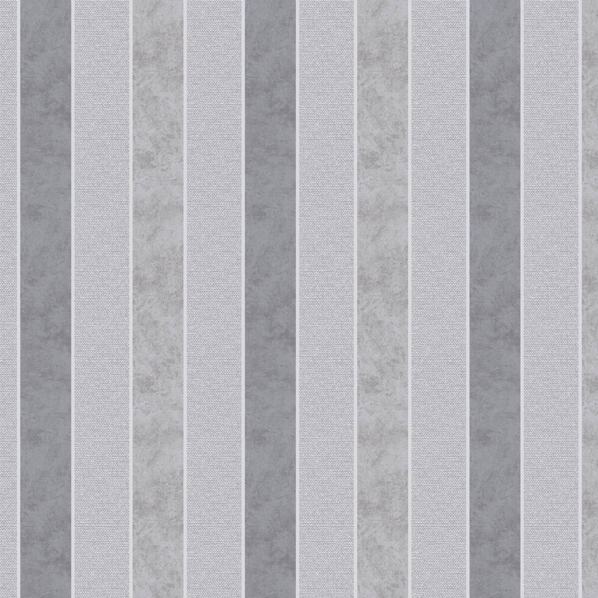 Vinyltapete Streifen grau dunkelgrau B/L: ca. 53x1005 cm