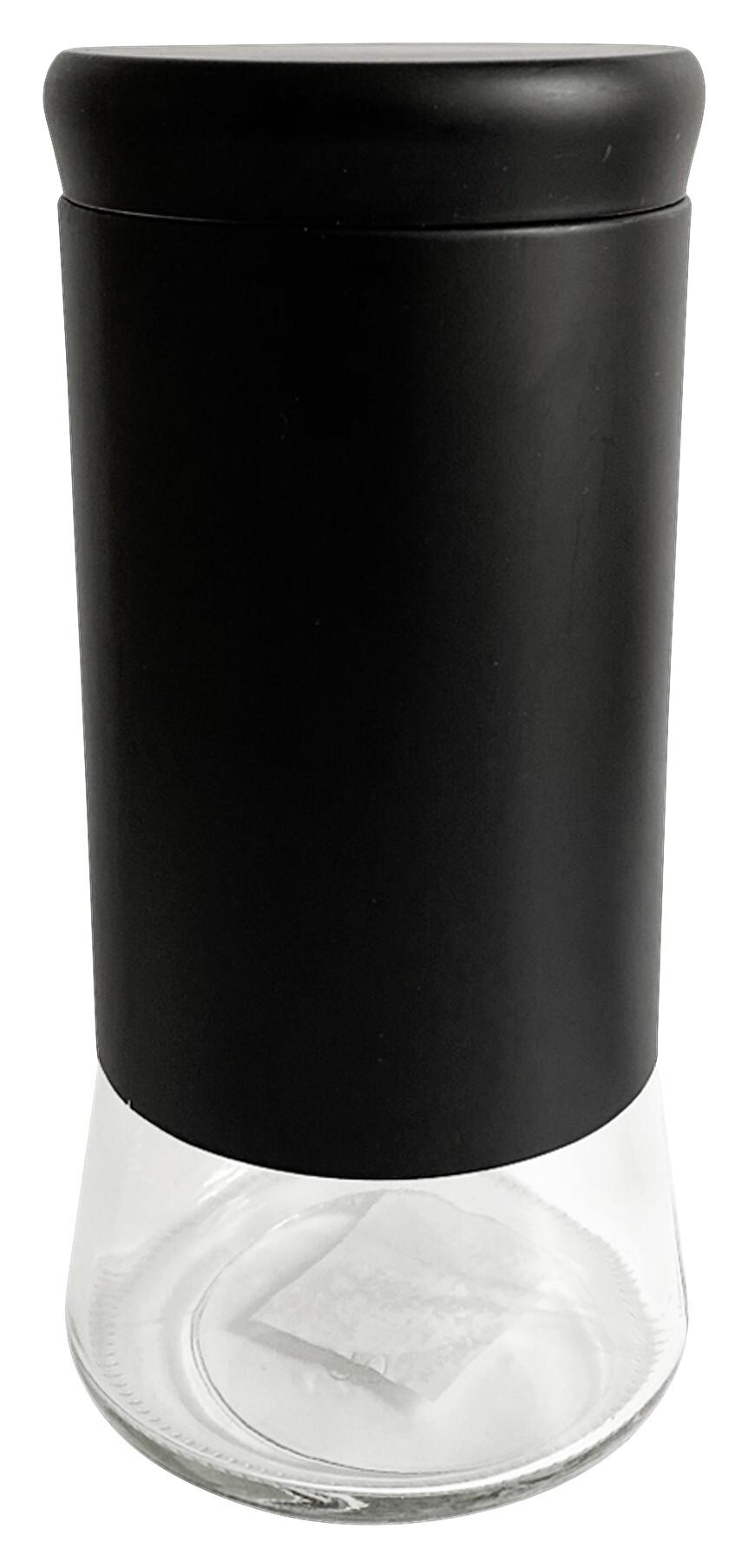 POCOline Aufbewahrungsglas schwarz Glas